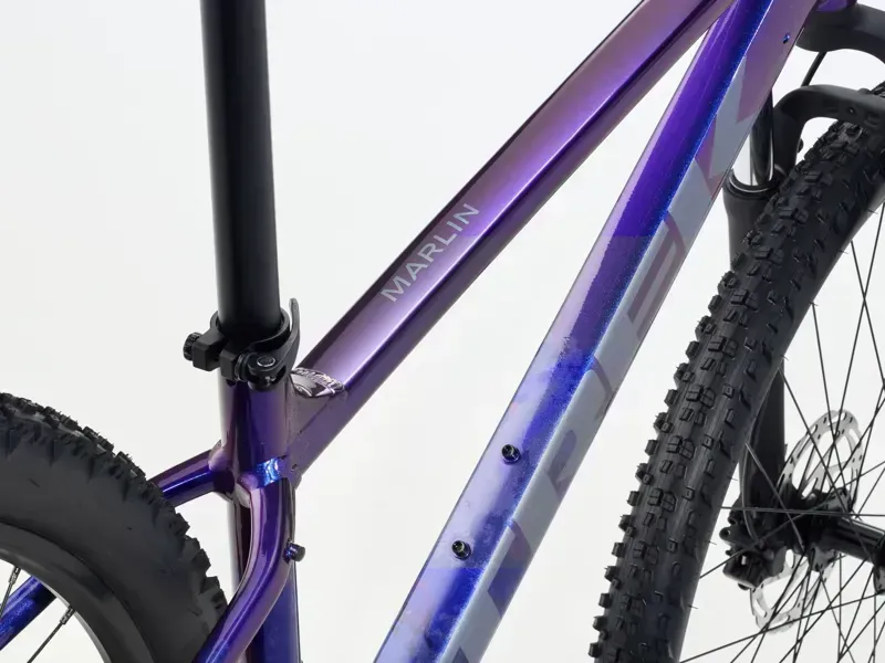 Trek Marlin 4 Gen 3 Hardtail Mountain Bike 2026 Purple Flip/Black Fade-4