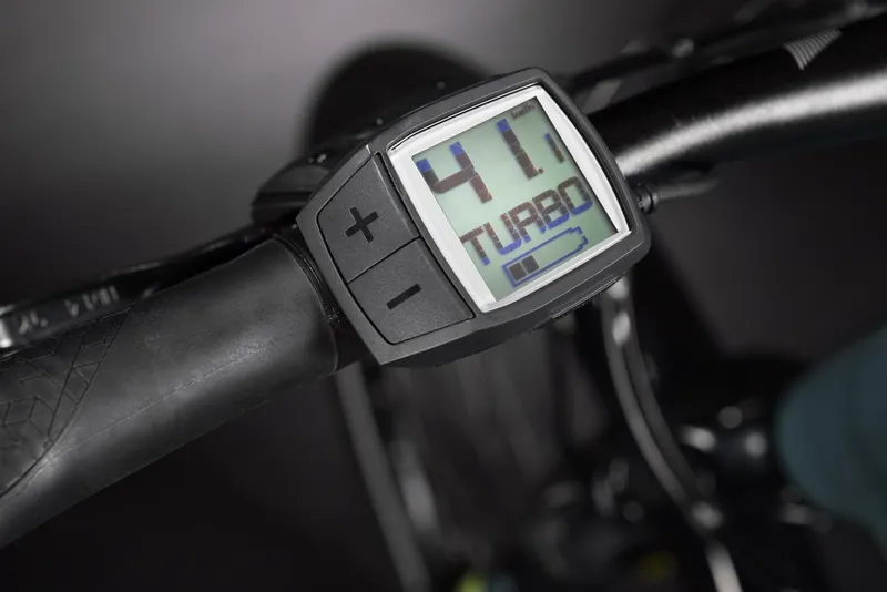 Haibike Trekking 5 High 500wh Electric Hybrid Bike Cadet Blue/Canary-5