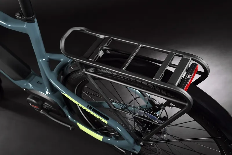 Haibike Trekking 5 High 500wh Electric Hybrid Bike Cadet Blue/Canary-1