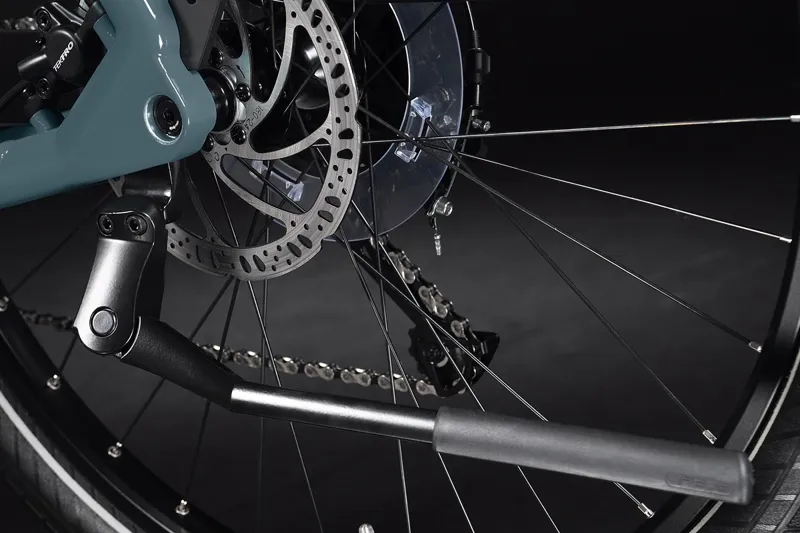 Haibike Trekking 5 High 500wh Electric Hybrid Bike Cadet Blue/Canary-2