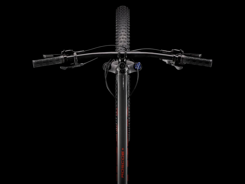 Trek Roscoe 6 Hardtail Mountain Bike Lithium Grey/Cobra Blood-9