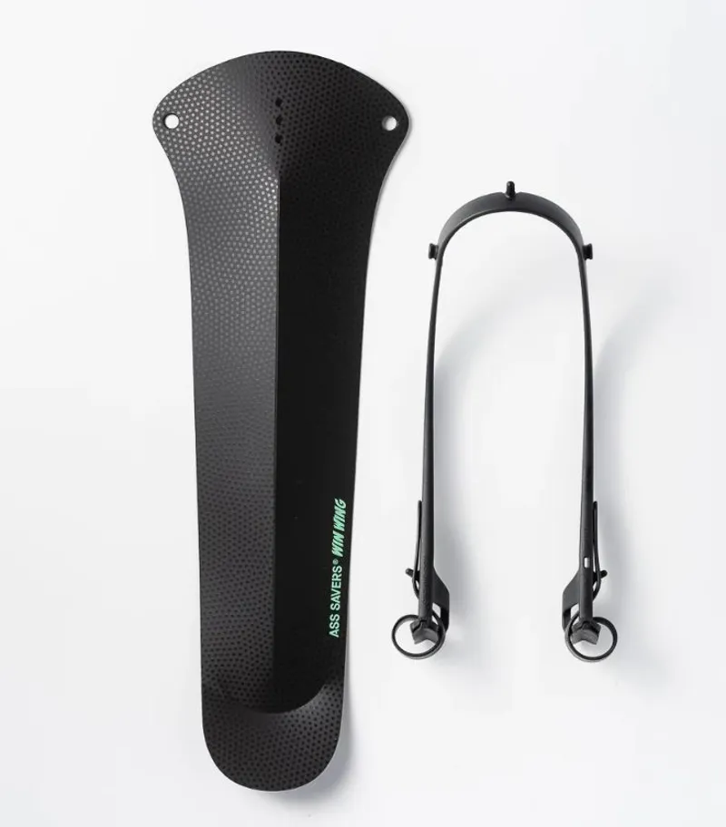 Ass Saver Winwing 2 Gravel Mudguard Black Dots