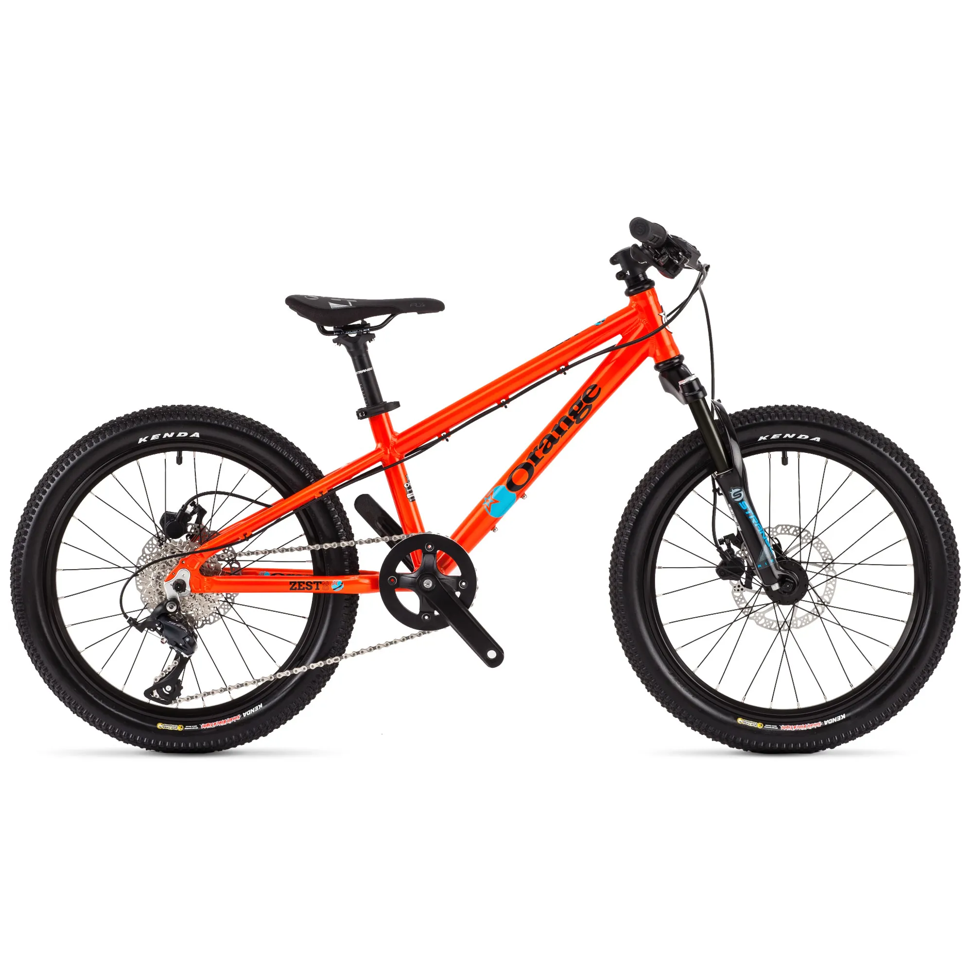 Orange Zest 20inch Suspension Kids Bike Orange