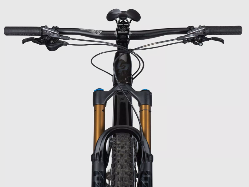 Lapierre Zesty AM CF 8.9 Full Suspension Mountain Bike 2023 Black/Gold-1